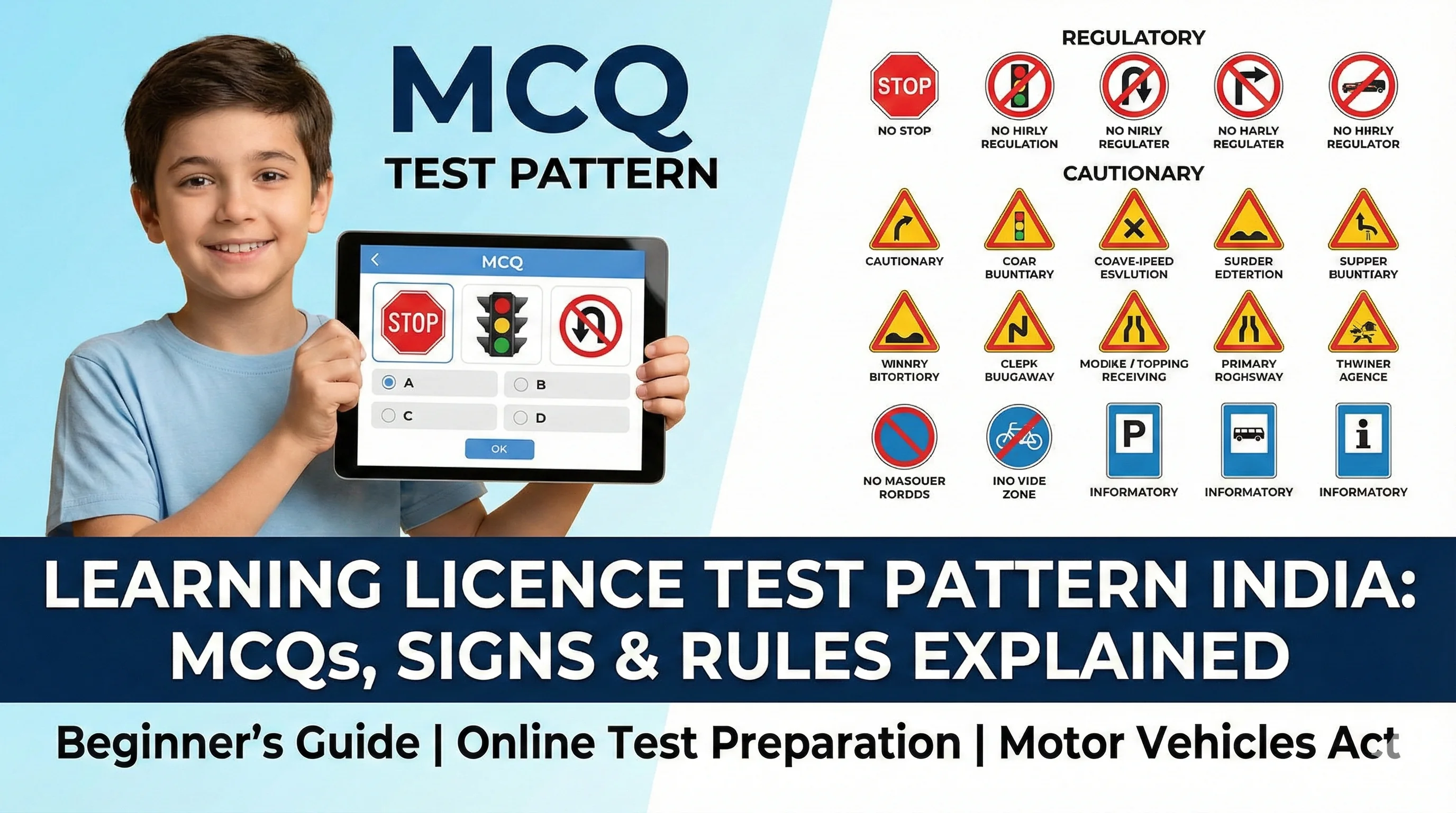 Learning Licence Test Pattern Explained - Exam Format & Rules (India)